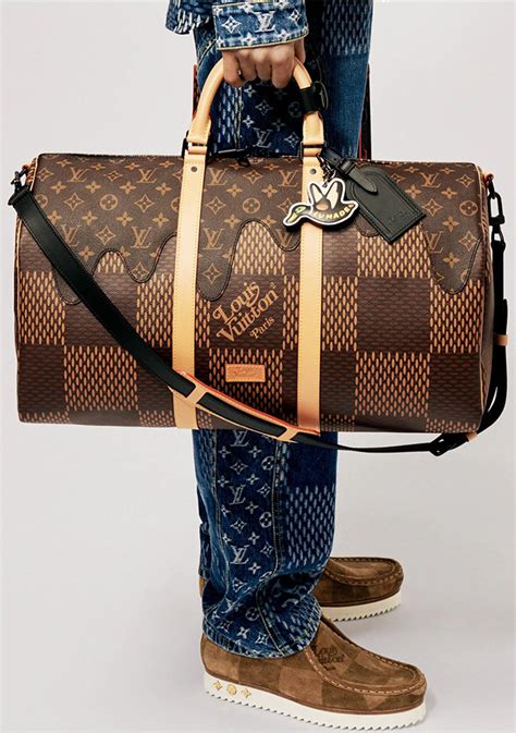 louis vuitton keepall nigo|Louis Vuitton x Nigo Keepall Bandouliere .